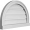 Ekena Millwork Round Top Surface Mount PVC Gable Vent: Functional, w/ 2"W x 2"P Brickmould Sill Frame, 24"W x 16"H GVPRT24X1603SF - alternate 5